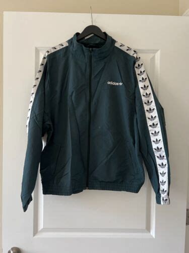 Adidas Originals TNT Tape Wind Track Jacket Green BS4623 XL 